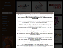 Tablet Screenshot of ero-tv.org
